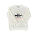 Corteiz "Rules The World" Island Logo Heavyweight Crewneck Sweatshirt - White