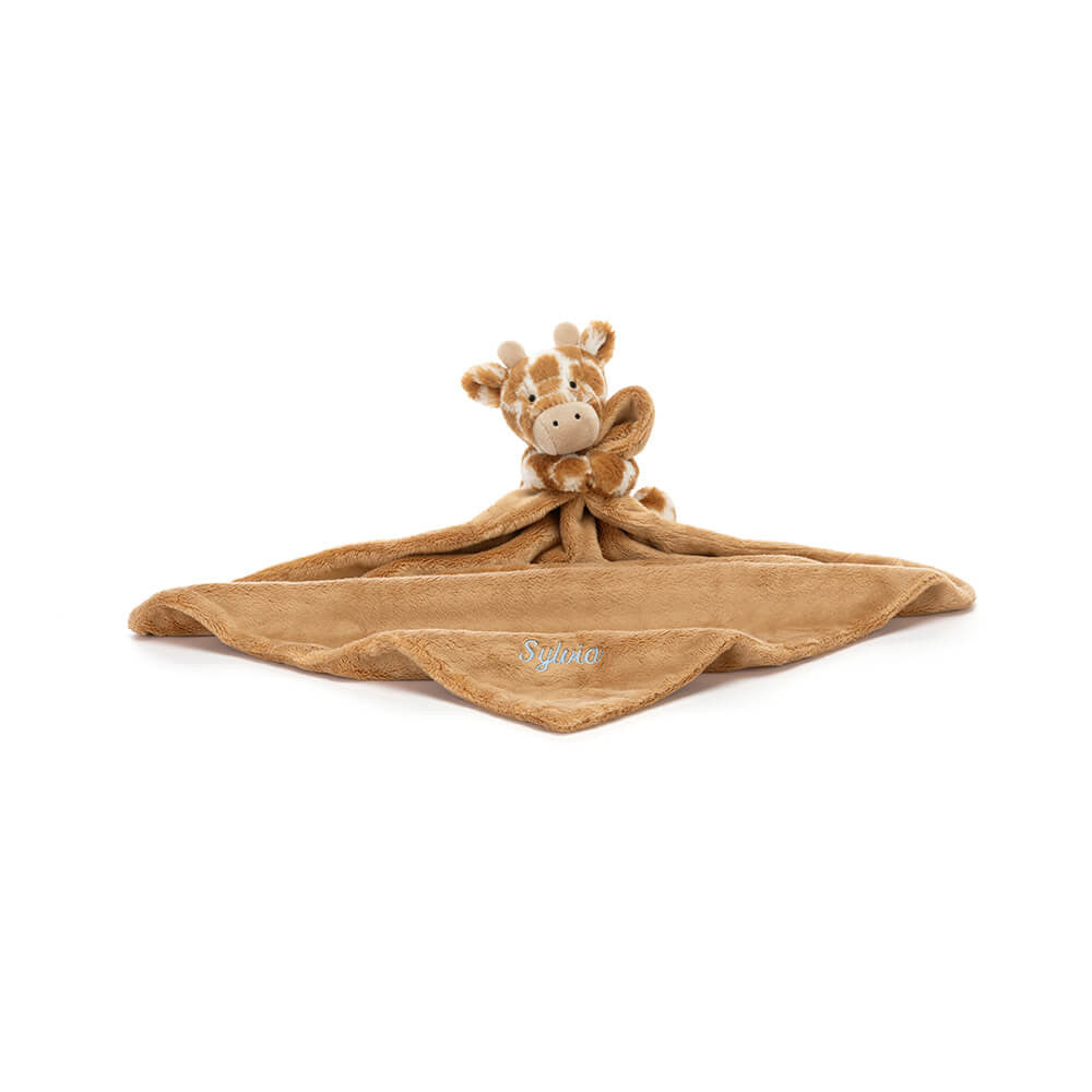 Personalized Bashful Giraffe Soother
