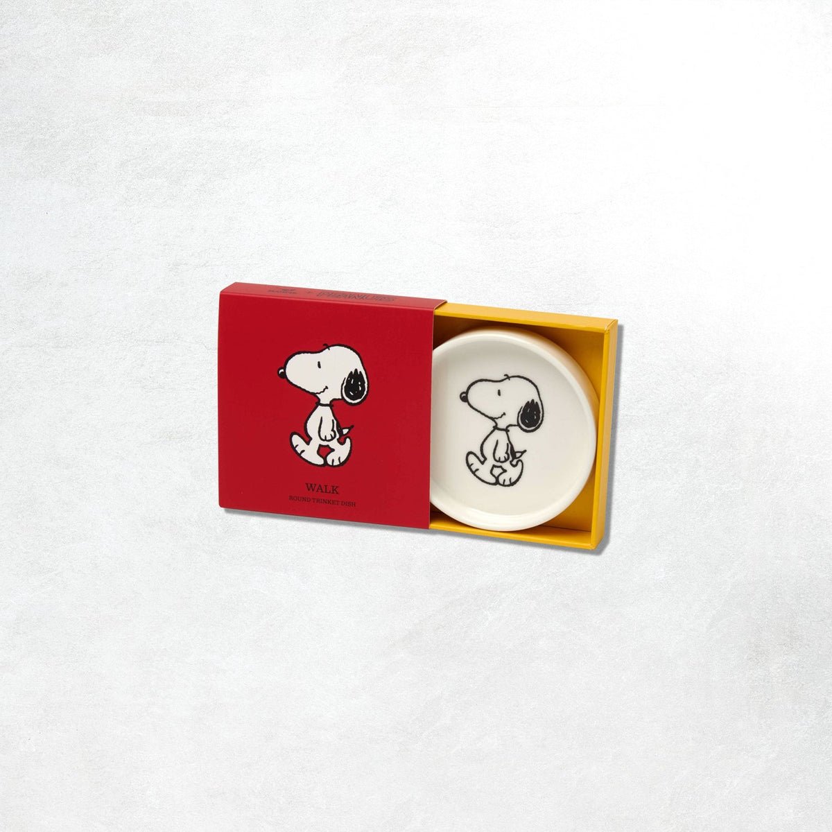 Peanuts by Magpie Round Trinket Dish: Walk