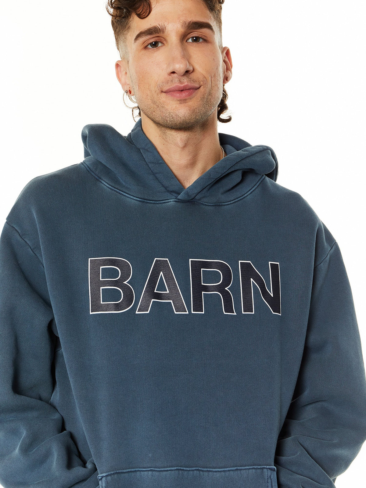BARN PRYCE HOODIE BLUE