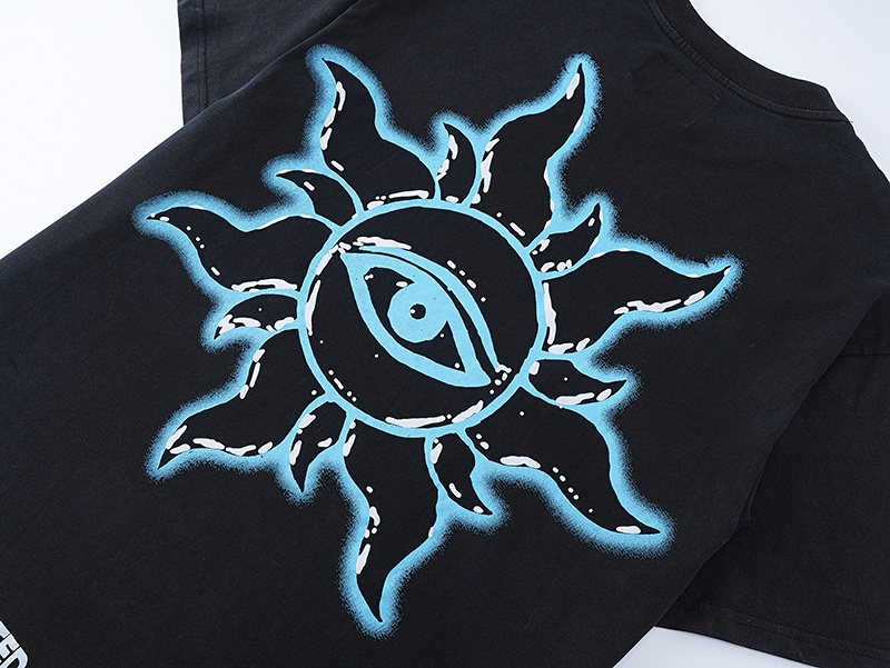Godspeed Skull & Blue Eye Graphic T-Shirt