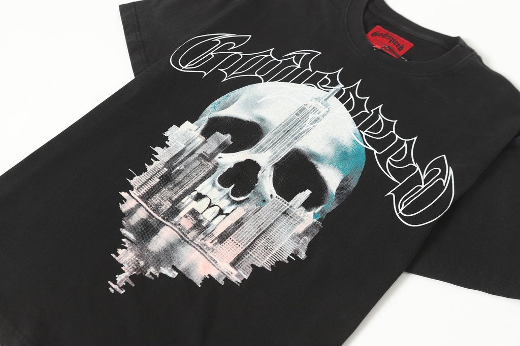Godspeed Skull City Graphic T-Shirt