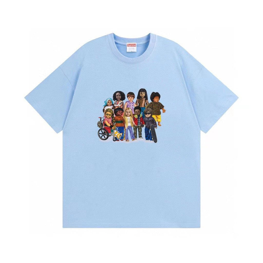 Supreme Children Cartoon Graphic T-Shirt