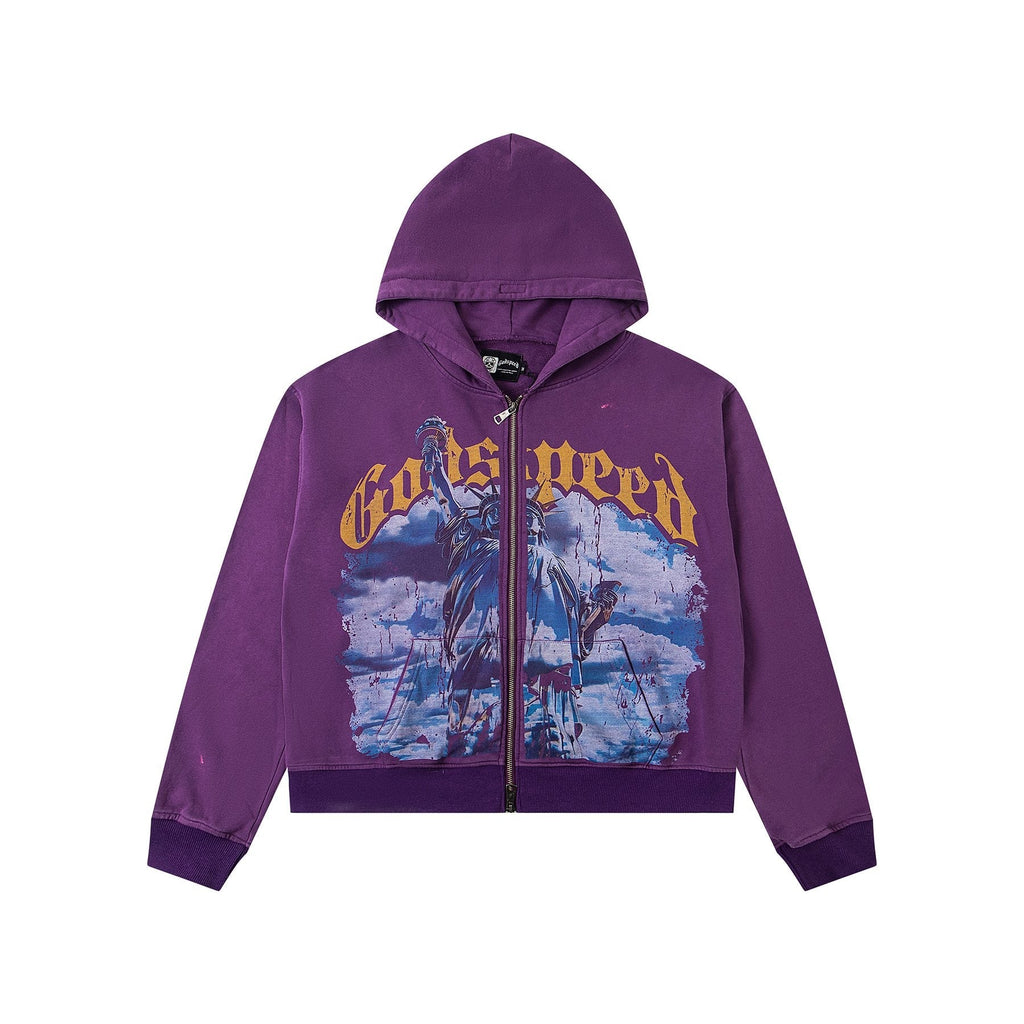 Godspeed Graphic Zip Hoodie