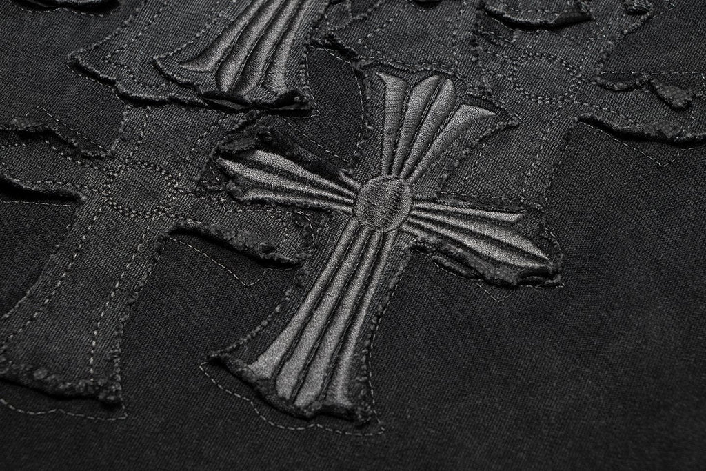 Chrome Hearts Tonal Cross Graphic T-Shirt