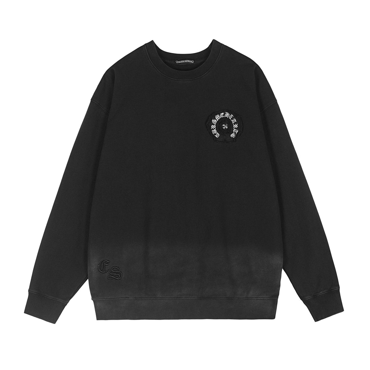 Chrome Hearts Horseshoe Graphic Crewneck Sweatshirt