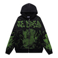 VALE USA Liberty Graphic Washed Zip Hoodie