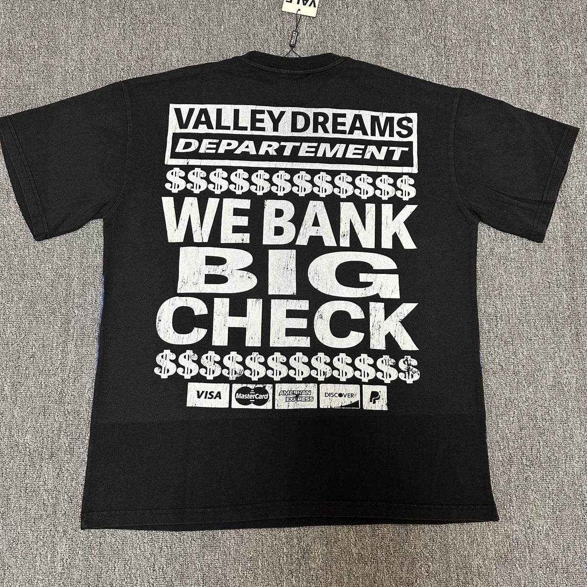 Valley Dreams Big Check Graphic T-Shirt