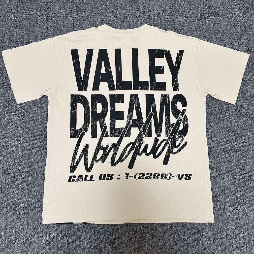 VALE USA Valley Dreams Rhinestone Graphic T-Shirt