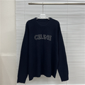 CEC4  Autumn and winter new high-quality men's and women's fashion brand new sweater jacquard letter clothing