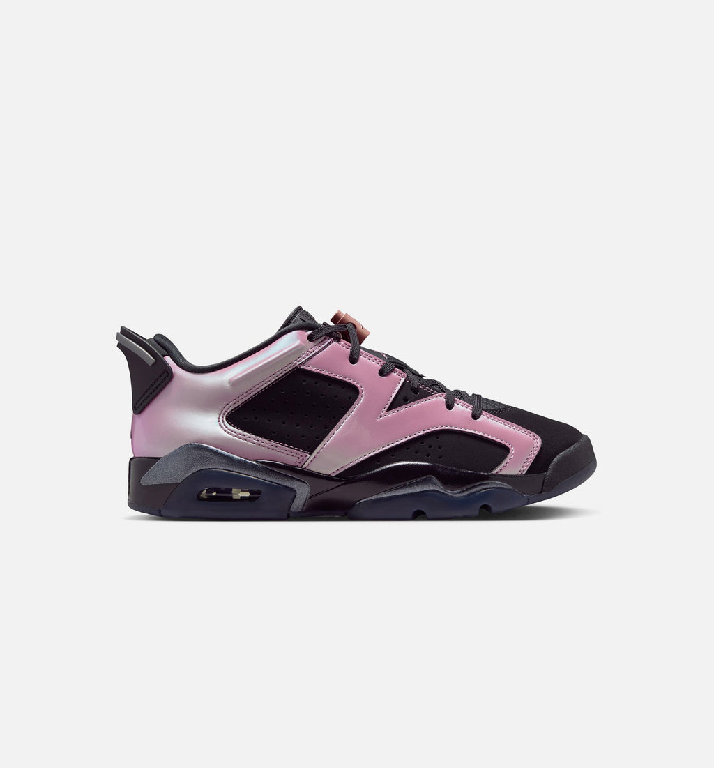 Air Jordan 6 Retro Low Metamorphosis Black and Desert Berry Women's Sneakers