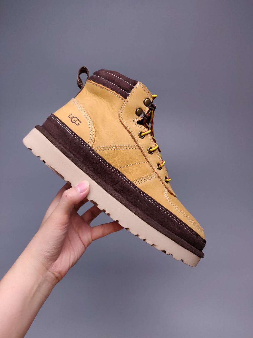 Chestnut Men’s Casual Lace-Up Sneakers — New Arrival | In Stock