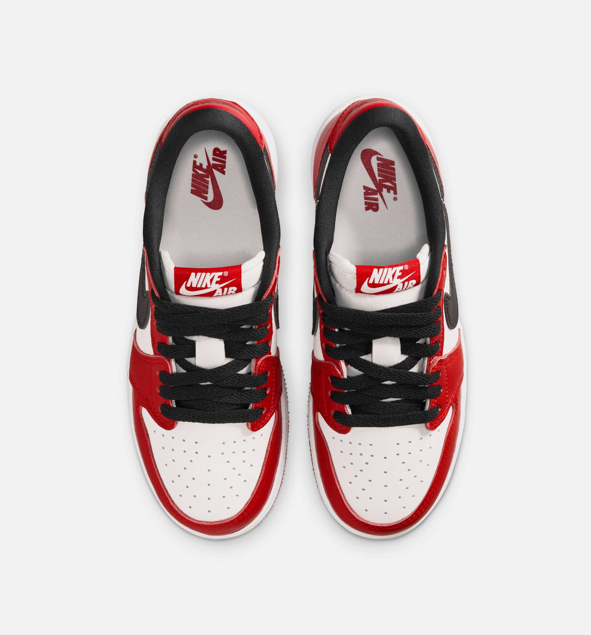 Air Jordan 1 Retro Low OG Chicago Youth Sneakers - Varsity Red/Black/Summit White
