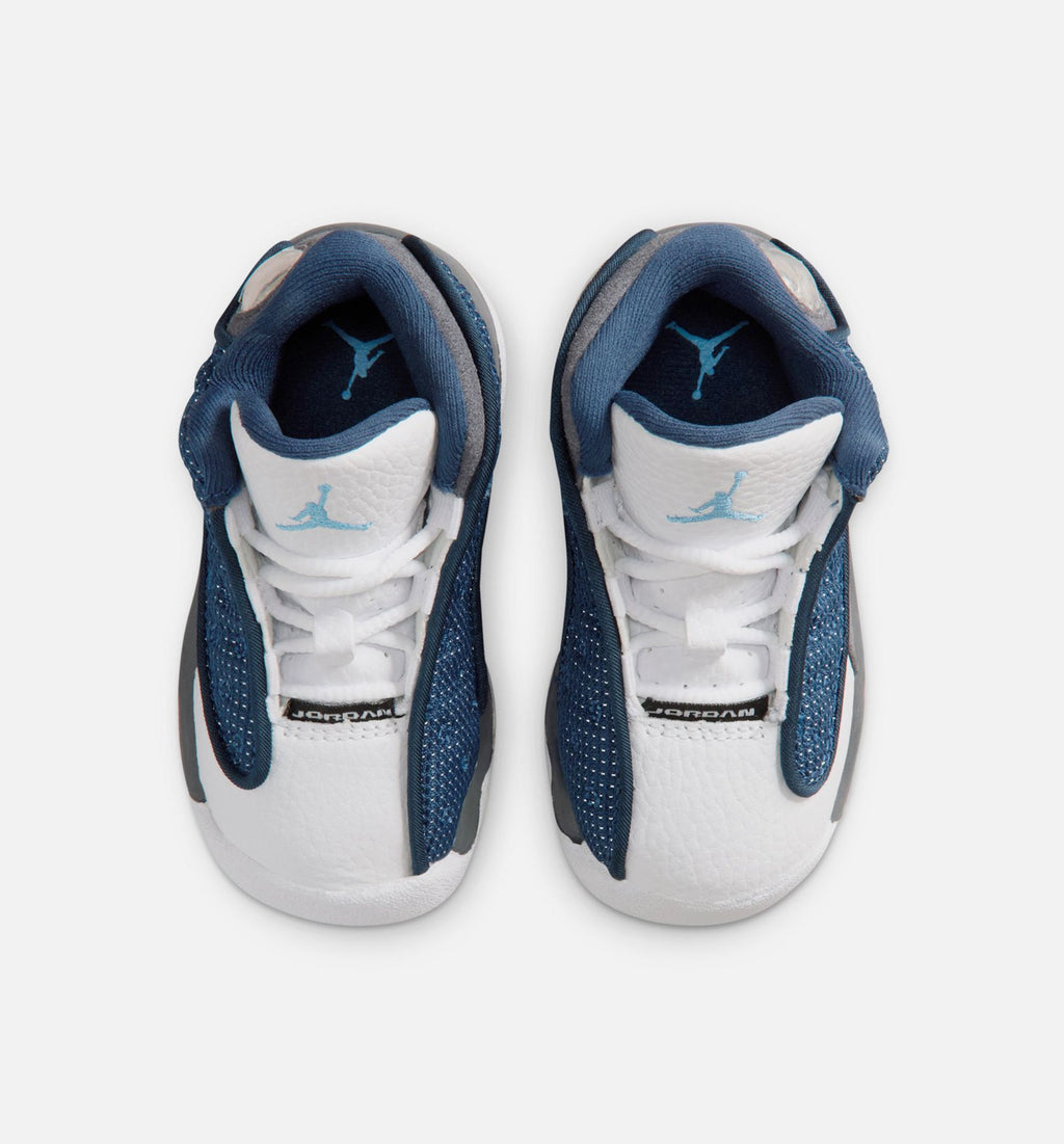 Air Jordan 13 Retro Navy and Flint Grey Infant/Toddler Lifestyle Shoe