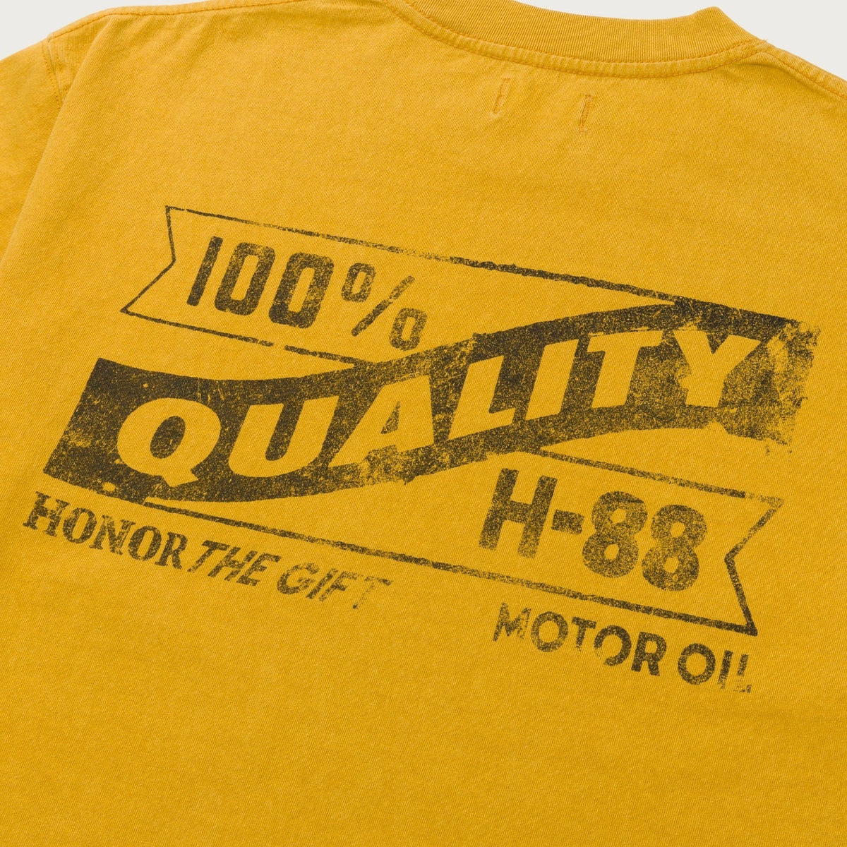 Honor The Gift Vintage Oil Tee 'Yellow'
