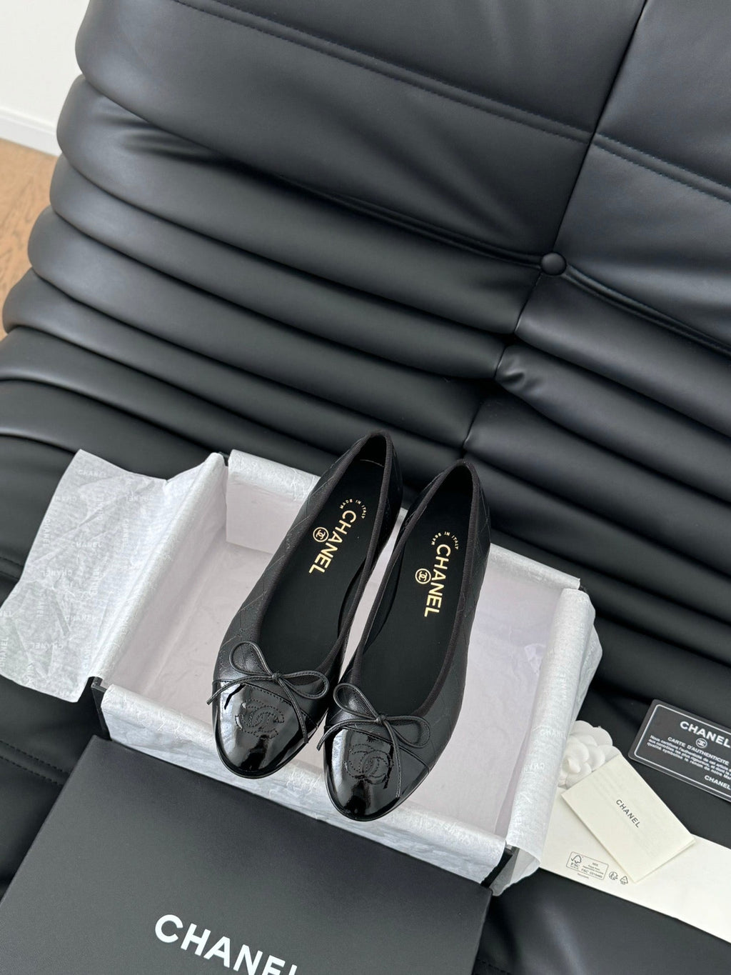 Chanel New Color Ballet Flats