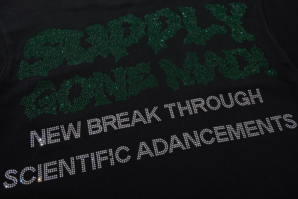 SUPPLY TEE Scientist Lab Studded Graphic T-Shirt