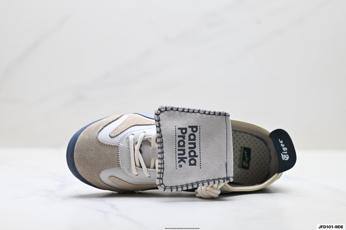 Onitsuka Tiger Retro Low Top Beige Gray Pink Unisex Shoes Style 29