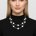 Van Cleef & Arpels Pearl Vintage Alhambra 20 Motifs Long Necklace
