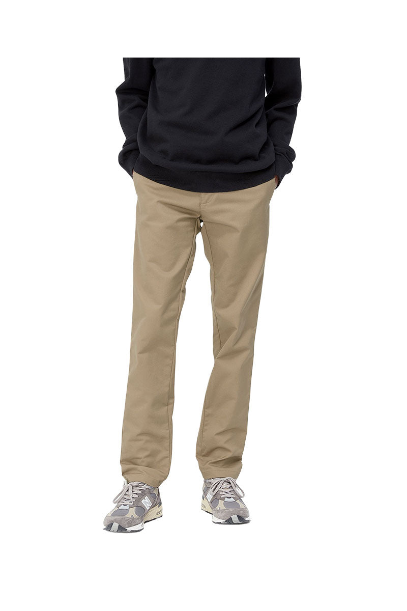 CARHARTT WIP SID PANT leather Rinsed