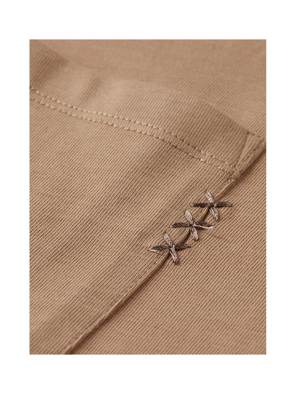 S&S 3 Crosses Chest Pocket Loose-Fit Tee