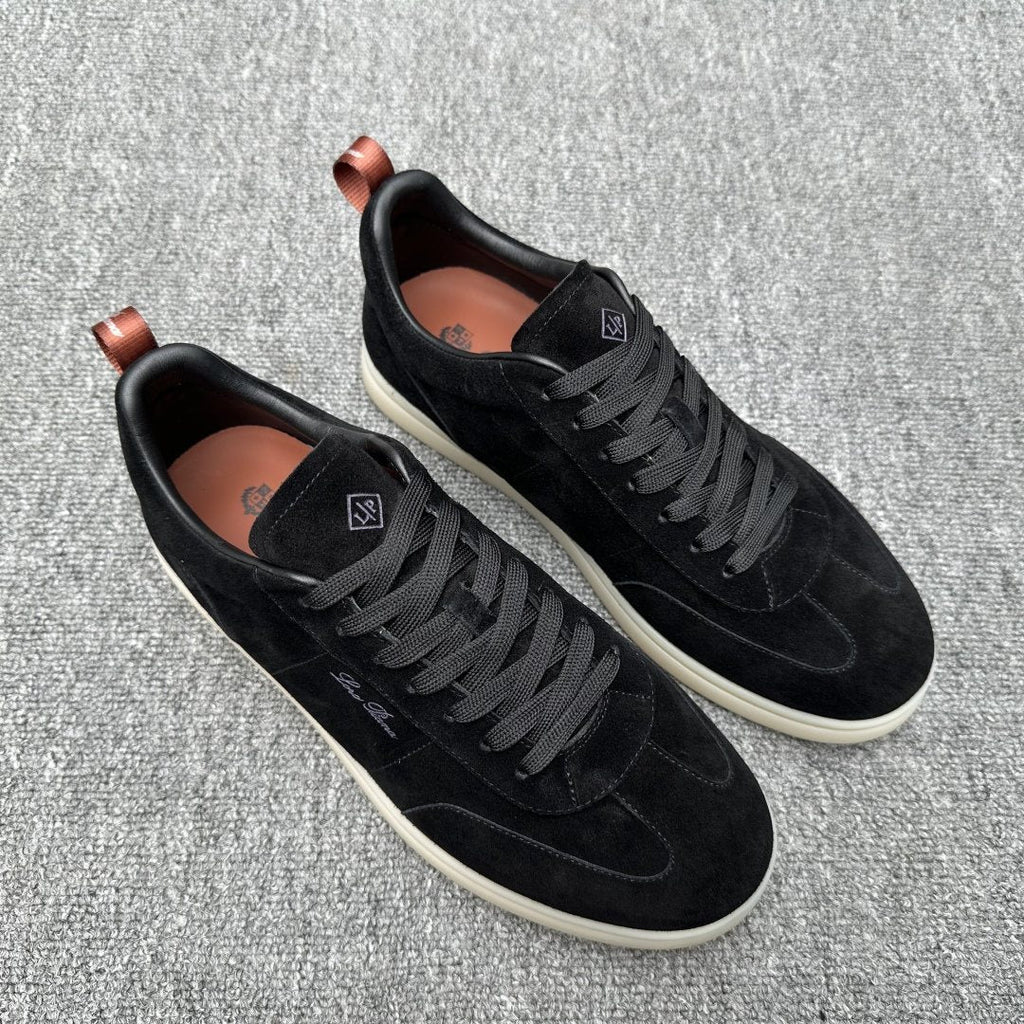 Loro Piana Men's Soho Walk Low-Top Sneakers