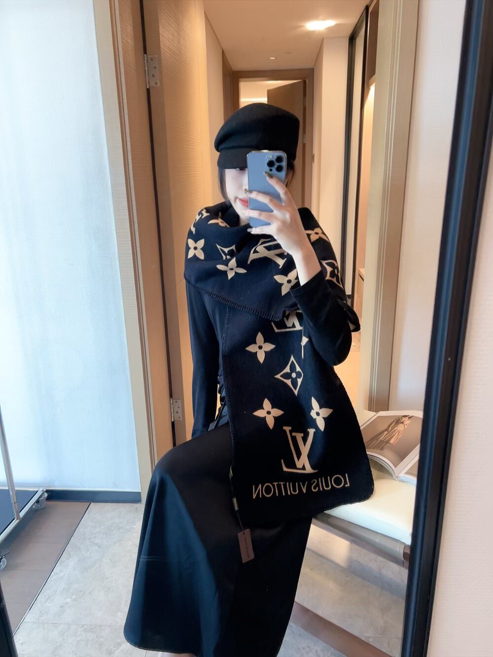 Louis Vuitton Reversible Monogram Scarf