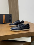 Zegna 232 Suede Low-Top Sneakers