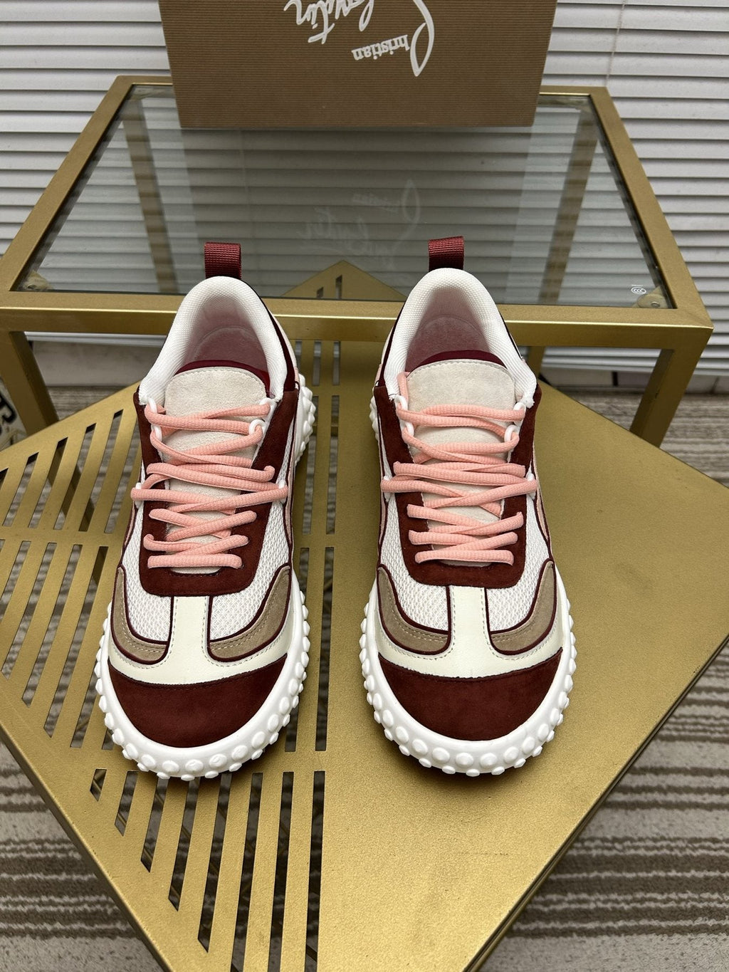 Christian Louboutin Contrast Trim Sneakers