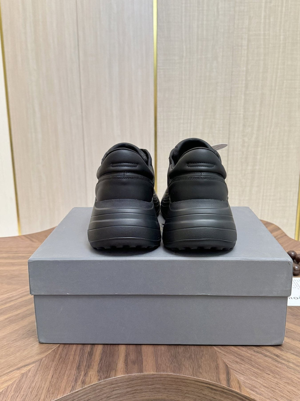 Hogan H-Stripes Platform Sneakers - Smooth Leather Upper